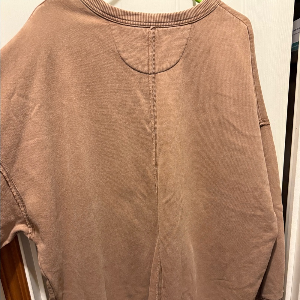 American Eagle Outfitters Women's Tan Sweatshirt